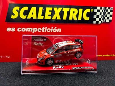 Coche Scalextric Citroën C4 WRC Rally Montecarlo - Imagen 1